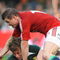 DURBAN, SOUTH AFRICA - JUNE 20:  Lee Byrne of the British and irish Lions tackled by Frans Steyn of South Africa with Brian O'Driscoll in support during the First Test match between the South African Springboks and the British and Irish Lions at the Kings Park Stadium on June 20, 2009 in Durban, South Africa.  (Photo by Duif du Toit/Gallo Images/Getty Images)