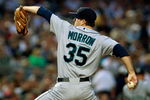 NEW YORK - JUNE 30:  Brandon Morrow #35 of the Seattle Mariners delivers a pitch during a game against the New York Yankees June 30, 2009 at Yankee Stadium in the Bronx borough of New York City.  (Photo by Mario Tama/Getty Images)