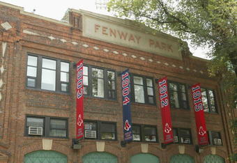 BOSTON - MAY 1:  General view of the exterior of the Boston Red Sox home field of Fenway Park on May 1, 2004 in Boston, Massachusetts.  (Photo By: Getty Images)