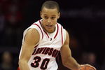 CHARLOTTE, NC - DECEMBER 6:  Stephen Curry #30 of the Davidson Wildcats drives during the game against the North Carolina State Wolfpack at Time Warner Cable Arena on December 6, 2008 in Charlotte, North Carolina. (Photo by Streeter Lecka/Getty Images)
