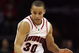 CHARLOTTE, NC - DECEMBER 6:  Stephen Curry #30 of the Davidson Wildcats drives during the game against the North Carolina State Wolfpack at Time Warner Cable Arena on December 6, 2008 in Charlotte, North Carolina. (Photo by Streeter Lecka/Getty Images)