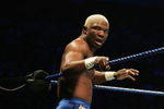 SYDNEY, AUSTRALIA - JUNE 15:  Shelton Benjamin looks on from the corner during WWE Smackdown at Acer Arena on June 15, 2008 in Sydney, Australia.  (Photo by Gaye Gerard/Getty Images)