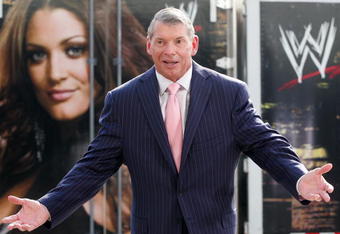GREEN BAY, WI - JUNE 22:   Vince McMahon attends a press conference about the WWE at the Austin Straubel International Airport on June 22, 2009 in Green Bay, Wisconsin.  (Photo by Mark A. Wallenfang/Getty Images)