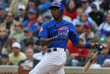 CHICAGO - MAY 27: Alfonso Soriano #12 of the Chicago Cubs hits the ball during a game against the Pittsburgh Pirates on May 27, 2009 at Wrigley Field in Chicago, Illinois. The Cubs defeated the Pirates 5-2.  (Photo by Jonathan Daniel/Getty Images)