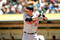 OAKLAND, CA - JUNE 07:  Matt Wieters #15 of the Baltimore Orioles bats against the Oakland Athletics at the Oakland Coliseum on June 7, 2009 in Oakland, California.  (Photo by Ezra Shaw/Getty Images)
