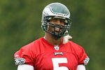 PHILADELPHIA - MAY 1: Quarterback Donovan McNabb #5 of the Philadelphia Eagles practices during mini camp at the NovaCare Complex on May 1, 2009 in Philadelphia, Pennsylvania.  (Photo by Hunter Martin/Getty Images)