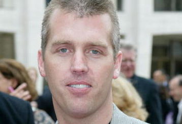 NEW YORK - MAY 12:  NASCAR driver Jeremy Mayfield attends the 'NBC Upfront' preview of the 2003/2004 television lineup at the Metropolitan Opera at Lincoln Center May 12th, 2003 in New York City.  (Photo by Matthew Peyton/Getty Images)