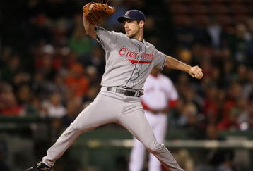 BOSTON - SEPTEMBER 23:  Cliff Lee #31 of the Cleveland Indians delivers a pitch in the first inning against the Boston Red Sox on September 23, 2008 at Fenway Park in Boston, Massachusetts.  (Photo by Elsa/Getty Images)