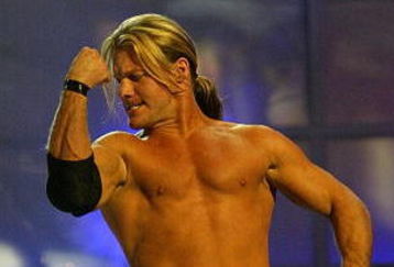 LAS VEGAS - DECEMBER 2:  (U.S. TABLOIDS OUT)   WWE wrestler Chris Jericho walks on stage during the '1st Annual Video Game Awards' at the MGM Grand Garden Arena December 2, 2003 in Las Vegas, Nevada.  The show premieres on Spike T.V. Thursday, December 4 at 9:00PM ET/PT.  (Photo by Frank Micelotta/Getty Images)