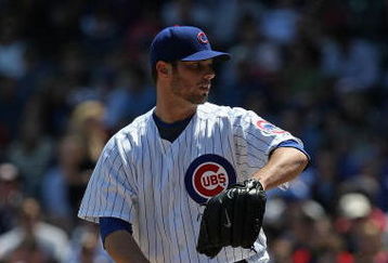 CHICAGO - MAY 16: Starting pitcher Randy Wells #36 of the Chicago Cubs delivers the ball during a game against the Houston Astros on May 16, 2009 at Wrigley Field in Chicago, Illinois. The Cubs defeated the Astros 5-4. (Photo by Jonathan Daniel/Getty Images)