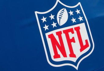 TAMPA, FL - FEBRUARY 01:  Offical Super Bowl XLIII and NFL logo signage is seen prior tothe Arizona Cardinals playing against the Pittsburgh Steelers inSuper Bowl XLIII on February 1, 2009 at Raymond James Stadium in Tampa, Florida.  (Photo by Al Bello/Getty Images)