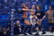 HOUSTON, TX - APRIL 5:  (L-R) Former professional wrestlers Ric Flair (seen outside the ring) looks on as WWE Superstar Chris Jericho gets pummeled on the ropes by 'Rowdy' Roddy Piper. Ricky 'The Dragon' Steamboat and Jimmy 'Superfly' Snuka look on during  WrestleMania 25 at Reliant Stadium on April 5, 2009 in Houston, Texas.  (Photo by Bill Olive/Getty Images)