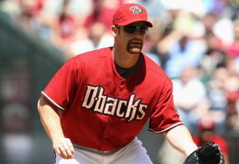 PHOENIX - APRIL 12:  Infielder Chad Tracy #18 of the Arizona Diamondbacks in action during the game against the Los Angeles Dodgers at Chase Field on April 10, 2009 in Phoenix, Arizona. The Diamondbacks defeated the Dodgers 9-4.  (Photo by Christian Petersen/Getty Images)