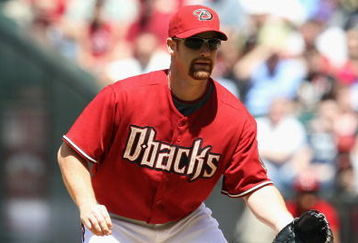 PHOENIX - APRIL 12:  Infielder Chad Tracy #18 of the Arizona Diamondbacks in action during the game against the Los Angeles Dodgers at Chase Field on April 10, 2009 in Phoenix, Arizona. The Diamondbacks defeated the Dodgers 9-4.  (Photo by Christian Petersen/Getty Images)