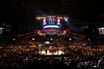 CHICAGO- OCTOBER 25:  People attend the UFC 90 at UFC's Ultimate Fight Night at Allstate Arena on October 25, 2008 in Chicago, Illinois. (Photo by Tasos Katopodis/Getty Images)