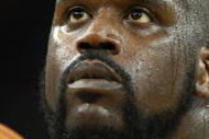 OAKLAND, CA - MARCH 15:  Shaquille O'Neal #32 of the Phoenix Suns shoots a free throw against the Golden State Warriors during an NBA game on March 15, 2009 at Oracle Arena in Oakland, California. NOTE TO USER: User expressly acknowledges and agrees that, by downloading and or using this photograph, User is consenting to the terms and conditions of the Getty Images License Agreement.  (Photo by Jed Jacobsohn/Getty Images)