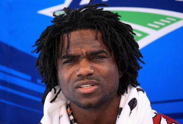 TAMPA, FL - JANUARY 27:  Runningback Edgerrin James #32 of the Arizona Cardinals speaks with the media during the NFC Media Day at Raymond James Stadium on January 27, 2009 in Tampa, Florida.  (Photo by Scott Halleran/Getty Images)