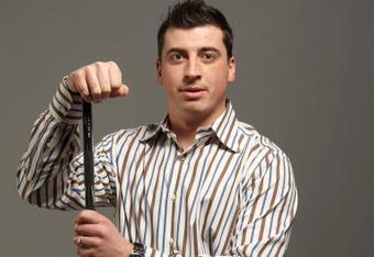 MONTREAL - JANUARY 23:  Tomas Kaberle poses for a portrait during the 2009 NHL Live Western/Eastern Conference All-Stars Media Availability at the Queen Elizabeth Fairmont Hotel on January 23, 2009 in Montreal, Canada. (Photo by Nick Laham/Getty Images)