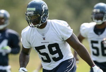 RENTON, WA - JUNE 12:  Linebacker Aaron Curry #59 of the Seattle Seahawks in action during minicamp at the Seahawks training facility on June 12, 2009 in Renton, Washington. (Photo by Otto Greule Jr/Getty Images)