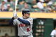 OAKLAND, CA - JUNE 11: Brendan Harris #23 of the Minnesota Twins bats against the Oakland Athletics during a Major League Baseball game on June 11, 2009 at the Oakland Coliseum in Oakland, California. (Photo by Jed Jacobsohn/Getty Images)