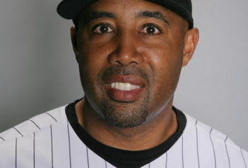 GLENDALE, AZ - FEBRUARY 20:  First Base Coach Harold Baines of the Chicago White Sox poses during photo day at the White Sox spring training complex on February 20, 2009 in Glendale, Arizona.  (Photo by Matthew Stockman/Getty Images)