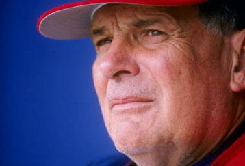 6 Apr 1997: Manager Bobby Cox of the Atlanta Braves during the Braves 11-5 win over the Chicago Cubs at Fulton County Stadium in Atlanta, Georgia.