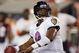 CINCINNATI - SEPTEMBER 10: Steve McNair #9 of the Baltimore Ravens looks to pass against of the Cincinnati Bengals during their season opening game on September 10, 2007 at Paul Brown Stadium in Cincinnati, Ohio. The Bengals defeated the Ravens 27-20.  (Photo by Jim McIsaac/Getty Images)  