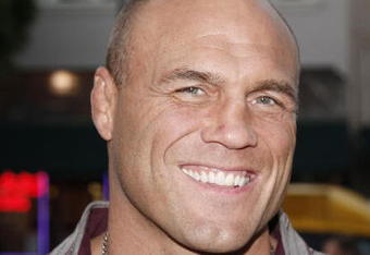 LOS ANGELES - APRIL 7:  Wrestler Randy Couture arrives at a special screening of Sony Pictures Classics' 'Redbelt' at the Egyptian Theatre on April 7, 2008 in Los Angeles, California. (Photo by Kevin Winter/Getty Images)
