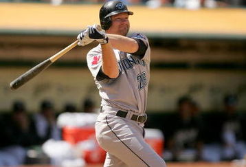 OAKLAND, CA - MAY 09:  Adam Lind #26 of the Toronto Blue Jays bats against the Oakland Athletics on May 9, 2009 at the Oakland Coliseum in Oakland, California.  (Photo by Ezra Shaw/Getty Images)