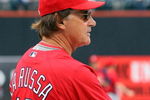 NEW YORK - JUNE 22:  Manager Tony LaRussa #10 of the St. Louis Cardinals looks on during batting practice before playing the New York Mets on June 22, 2009 at Citi Field in the Flushing neighborhood of the Queens borough of New York City.  (Photo by Jim McIsaac/Getty Images)