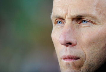 JOHANNESBURG, SOUTH AFRICA - JUNE 28:  USA Coach Bob Bradley looks on prior to the FIFA Confederations Cup Final between USA and Brazil at the Ellis Park Stadium on June 28, 2009 in Johannesburg, South Africa.  (Photo by Kevork Djansezian/Getty Images)
