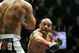 CHICAGO- OCTOBER 25:  Thiago Alves (R) fights Josh Koscheck in a Welterweight bout  at UFC's Ultimate Fight Night at Allstate Arena on October 25, 2008 in Chicago, Illinois. (Photo by Tasos Katopodis/Getty Images)