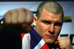 MANCHESTER, UNITED KINGDOM - FEBRUARY 23:  British Ultimate Fighting Champion Michael Bisping poses for photographs during the photocall to announce the arrival of Ultimate Fighting Championship bouts in the UK. 23 February, 2007, Manchester, England. Ultimate fighting, a mixture of martial arts is claimed to be one of the world's fastest growing sports and the largest championship in Britain is to be staged at Manchester's MEN arena on 21st April.  (Photo by Christopher Furlong/Getty Images)