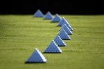 ORLANDO, FL - MARCH 26:  Golf balls sit piled at the driving range at the Tavistock Cup at Lake Nona in Orlando, Florida on March 26, 2007.  (Photo by Marc Serota/Getty Images)
