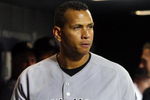 NEW YORK - JUNE 26:  Alex Rodriguez #13 of the New York Yankees looks on against the New York Mets on June 26, 2009 at Citi Field in the Flushing neighborhood of the Queens borough of New York City. The Yankees defeated the Mets 9-1.  (Photo by Jim McIsaac/Getty Images)
