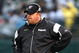 OAKLAND, CA - DECEMBER 21: Head coach Tom Cable of the Oakland Raiders looks on against the Houston Texans during an NFL game on December 21, 2008 at the Oakland-Alameda County Coliseum in Oakland, California. (Photo by Jed Jacobsohn/Getty Images)