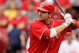 CINCINNATI - JULY 04:  Joey Votto #19 of the Cincinnati Reds is pictured at bat during the game against the St. Louis Cardinals at the Great American Ball Park on July 4, 2009 in Cincinnati, Ohio.  (Photo by Andy Lyons/Getty Images)
