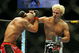 CHICAGO- OCTOBER 25: Josh Koscheck (R) punches Thiago Alves in a Welterweight bout  at UFC's Ultimate Fight Night at Allstate Arena on October 25, 2008 in Chicago, Illinois. (Photo by Tasos Katopodis/Getty Images)