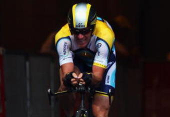 MONACO - JULY 04:  Seven-times winner Lance Armstrong of USA and team Astana in action during the first time trail of the 2009 Tour de France on July 4, 2009 in Monaco, Monaco.  (Photo by Bryn Lennon/Getty Images)