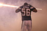 SAN DIEGO - DECEMBER 24:  Shawne Merriman #56 of the San Diego Chargers enters the game against the Denver Broncos during the first half of their NFL game at Qualcomm Stadium December 24, 2007 in San Diego, California.  (Photo by Donald Miralle/Getty Images)