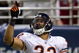 ST. LOUIS, MO - NOVEMBER 23:  Matt Forte #22 of the Chicago Bears celebrates a touchdown against the St. Louis Rams at the Edward Jones Dome on November 23, 2008 in St. Louis, Missouri.  The Bears beat the Rams 27-3.  (Photo by Dilip Vishwanat/Getty Images)
