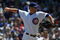 CHICAGO - MAY 16: Starting pitcher Randy Wells #36 of the Chicago Cubs delivers the ball during a game against the Houston Astros on May 16, 2009 at Wrigley Field in Chicago, Illinois. The Cubs defeated the Astros 5-4. (Photo by Jonathan Daniel/Getty Images)