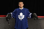 MONTREAL , QC - JUNE 26: Nazem Kadri poses for a portrait after being selected seventh overall by the Toronto Maple Leafs during the first round of the 2009 NHL Entry Draft at the Bell Centre on June 26, 2009 in Montreal, Quebec, Canada. (Photo by Jamie Squire/Getty Images)