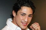LAS VEGAS - JANUARY 24:  Mixed martial arts fighter Diego Sanchez arrives at the world premiere of the movie 'Rambo' at the Planet Hollywood Resort & Casino January 24, 2008 in Las Vegas, Nevada. The film opens nationwide in the United States on January 25.  (Photo by Ethan Miller/Getty Images)