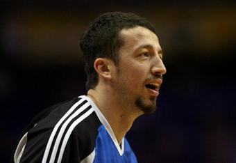 ORLANDO, FL - JUNE 14:  Hedo Turkoglu #15 of the Orlando Magic warms up before Game Five of the 2009 NBA Finals against the Los Angeles Lakers on June 14, 2009 at Amway Arena in Orlando, Florida.  NOTE TO USER:  User expressly acknowledges and agrees that, by downloading and or using this photograph, User is consenting to the terms and conditions of the Getty Images License Agreement.  (Photo by Elsa/Getty Images)