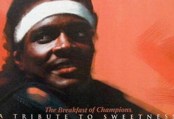 F365372 01: Former Chicago Bears running back Walter Payton, who died in November, 1999, is featured on a commemorative box of Wheaties breakfast cereal in a Des Plaines, Illinois grocery store, February 29, 2000. Voted one of the all-time Wheaties champions, Payton is featured on the cereal box for the eighth time, second only to Michael Jordan. (Photo by Tim Boyle)