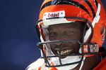 HOUSTON - OCTOBER 26:  Wide receiver Chad Johnson #85 of the Cincinnati Bengals warms up for the game with the Houston Texans on October 26, 2008 at Reliant Stadium in Houston, Texas.  (Photo by Stephen Dunn/Getty Images)