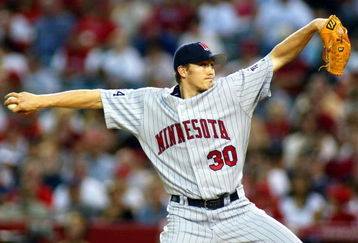 ANAHEIM, CA - MAY 30:  Starting pitcher Scott Baker #30 of the Minnesota Twins pitches against the Los Angeles Angels of Anaheim May 30, 2006 at Angel Stadium in Anaheim, California.  (Photo by Christian Petersen/Getty Images)