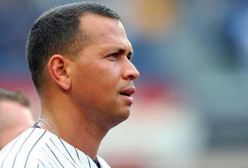 NEW YORK - JULY 01:  Alex Rodriguez #13 of the New York Yankees looks on against the Seattle Mariners on July 1, 2009 at Yankee Stadium in the Bronx borough of New York City. The Yankees defeated the Mariners 4-2.  (Photo by Jim McIsaac/Getty Images)