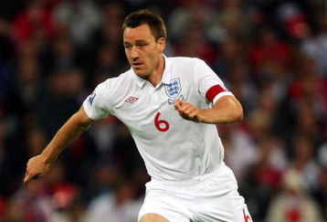 LONDON, ENGLAND - JUNE 10:  John Terry of England in action during the FIFA 2010 World Cup Group 6 Qualifying match between England and Andorra at Wembley Stadium on June 10, 2009 in London, England.  (Photo by Mark Thompson/Getty Images)